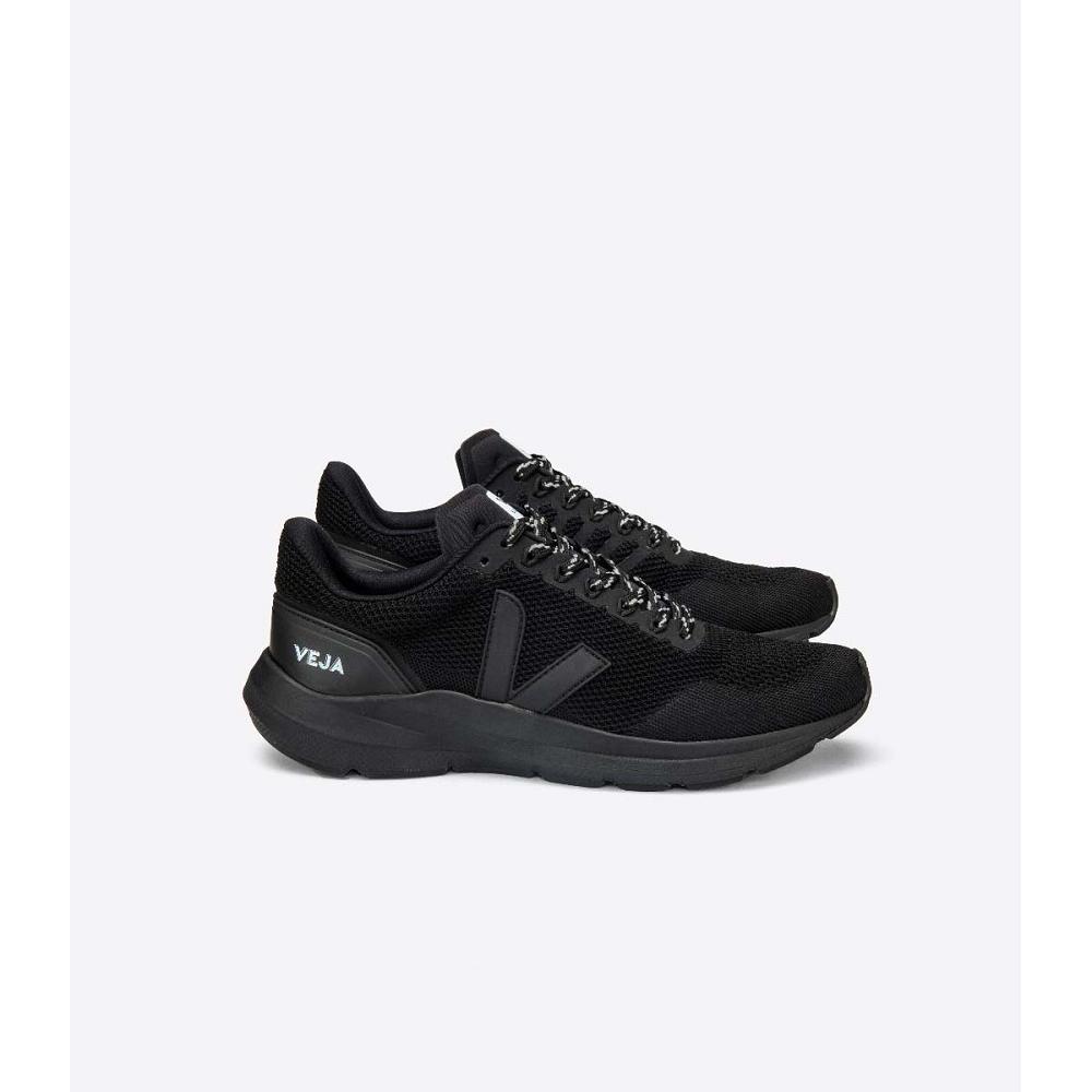 Black Women\'s Veja MARLIN V-KNIT Shoes | AU 525ILH